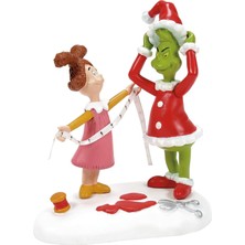 Nacario Department 56 Dr. Seuss The Grinch Village Aksesuarları Santy Suit Heykelcik Için Takılıyor, 8 Cm, Çok Renkli
