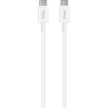 Nacario Ttec Alumicable Usb-C - Usb-C 150CM 100W Pd/qc Hızlı Şarj/data Kablosu Uzay Grisi Uzay Grisi