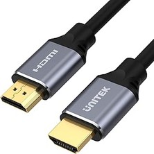 Nacario Unitek HDMI 2.1 Kablo 2m 8k │ Ultra Yüksek Hızlı HDMI Sorunsuz 8K@60Hz, 4K@120Hz │ Dinamik Hdr 10 +, Dolby Vision, Earc │ OLED Tv, Gaming, Xbox Series X, Ps5 Için │ Alüminyum Fişler, Esnek