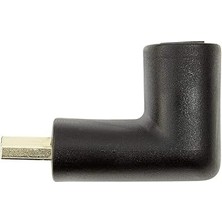 Nacario Belkin BLK-F3Y040BF HDMI To M/f Dik Açı Adaptör, 90", Siyah