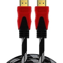 Nacario Qport Q-HDMI33 3m 2.0V 4K Altın Uçlu Örgülü Kablo