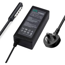 Nacario Dtk 12 V 3.6A 44 W Tablet Şarj Cihazı Microsoft Surface Dizüstü Bilgisayar Pc Güç Kablosu Kaynağı Kurşun Ac Adaptörü Surface Pro 1 2 Rt 1536 1601 1631 Ingiltere