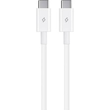 Nacario Ttec Usb-C - Usb-C 120CM 60W Pd/qc Hızlı Şarj/data Kablosu Beyaz