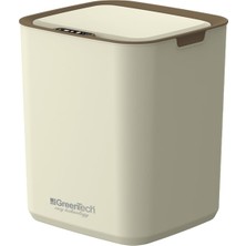 Nacario Greentech Sensörlü Şarjlı 22 Litre Çöp Kovası (Şarj Edilebilir Lityum Pilli) / GT-SC05K