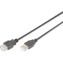 Nacario Digitus AK-300202-050-S USB 2.0 5 Metre Uzatma Kablosu