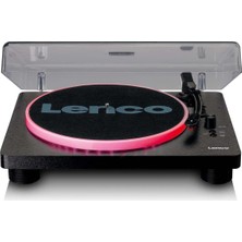 Nacario Lenco Ls-50 - Hoparlörlü Pikap - LED Pikap - USB - Kayış Tahriki - Ön Güçlendirici - 33, 45 ve 78 Devir/dk - Otomatik Durdurma - Vinil - Mp3 - Siyah