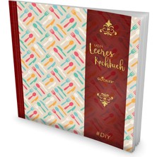 Nacario Gockler® Leeres Kochbuch: Ein Rezeptbuch Zum Selbstgestalten / Selberschreiben • Für 100 Lieblingsrezepte, Mit Register Uvm. • Designart „kochmuster“ • Softcover, Ca. 21 x 21 cm