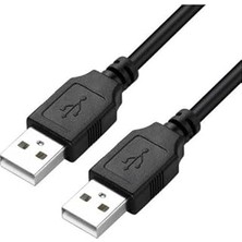 Nacario Lunatic 4652 0.3 Metre Iki Ucu Erkek USB Uzatma Kablosu 1 Metre Uzatıcı Iki Ucu Erkek Parazit Önleyici Filtre 12MBPS Ileetişim Hızı 2XAWG24 2XAWG28 (0.30 Metre)