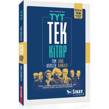 TeknoKapsül Sınav Yayınları Tyt Tek Kitap Tüm Dersler Soru Bankası Kolektif Kitabı 704 Sayfa Sınav Yayınları