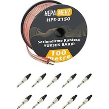 Nacario Hepa Merz Connection Paket 15, Hoparlör Kablosu Jack Konnektör Paketi