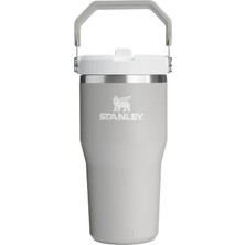 Nacario Stanley Iceflow Flip Straw Tumbler Pipetli Termos Bardak, 0.60 Litre, Gri (Ash)