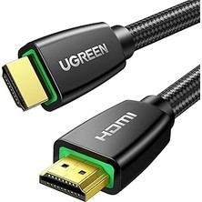 Nacario Ugreen HDMI Kablo 4K 60Hz UHD 2.0 HDMI Arc Kablo Hdr 3D High Speed 18GBPS Ethernet Altın Kaplama Tv Televizyon, Monitor, Blu-Ray, Ps5/ps4/ps3, Xbox Series S, Soundbar (2m ile Uyumlu)