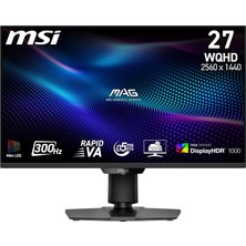 Nacario Msı Mag 274QPF X30MV 27″ 300Hz 0.5ms 2k Wqhd Adaptive Sync Rapid Va Pivot Gaming Monitör