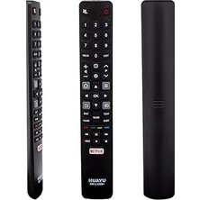Nacario Tcl Smart 4K LCD LED Tv Uyumlu Uzaktan Kumanda Netflıx Tuslu RM-L1508+