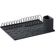 Nacario Zone Dıısh Damlama Altlığı Seti 45 x 36 x 22 cm Siyah