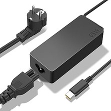 Nacario Şarj Cihazı 65W 45W USB C Adaptörü Için Lenovo Chromebook Başına 20V 3.25A Yoga Thinkpad T480 T490, Dell Latitude 5420, Hp Elitebook X360 Zenbook C Tipi Adaptördizüstü Bilgisayar Adaptörü