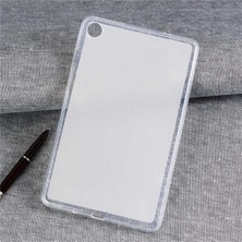 Nacario Zore Huawei ile Uyumlu Matepad T8 Kılıf Tablet Süper Silikon Kapak Renksiz