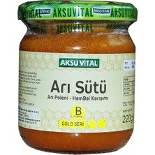 Nacario Aksu Vital B Vitaminli Ham Bal Polen Karışımı Çocuk Arı Sütü 7.000 Mg