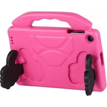Nacario iPad 2 3 4 ile Uyumlu Kılıf Tutmalı Standlı Silikon Case A1395 A1396 A1397 A1416 A1430 A1403 A1458 A1459 A1460 Pembe