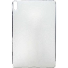 Nacario Constraın - Matepad Pro 10.8 ile Uyumlu Tablet Süper Silikon Kapak-Renksiz - Beyaz 1