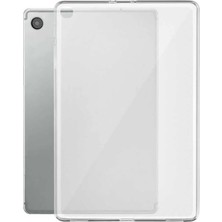 Nacario Zore Galaxy ile Uyumlu Tab A8 10.5 SM-X200 (2021) Kılıf Tablet Süper Silikon Kapak Renksiz