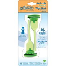 Nacario Dr. Brown's 270 ml Options+ Geniş Ağız Yedek Parça Kiti Ikili