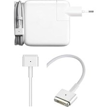 Nacario Notebook Adaptör Retina Magsfe 2 A1435 MD212 - Retina Magsafe 2 Power 60W, Şarj Magsafe 2 60W Muadili ile Uyumlu PRS-073