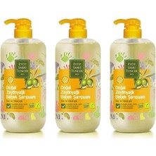 Nacario Eyüp Sabri Tuncer Doğal Zeytinyağlı Bebek Şampuanı 600 ml x 3