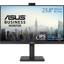 Nacario Asus Kurumsal BE249QFK 23.8 IPS Webcam 1920X1080 5ms 100Hz 250CD Dp HDMI VGA Hoparlör Vesa 3yıl 99% Srgb, Düşük Mavi Işık, Eye Care, Pivot Monitör