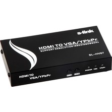 Nacario S-Link SL-HV67 HDMI To Vga+Ypbpr Çevirici (11529)