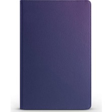 Nacario Lenovo Tab P11 2. Nesil 11.5inç TB350FU TB350XU (Pro Değildir) ile Uyumlu Kılıf 360 Dönebilen Standlı Case Lacivert