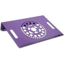 Nacario M1 Notebook Standı Laptop Yükseltici Soğutucu Altlığı (Lila)