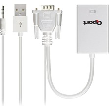 Nacario Qport Q-Vh VGA Dan HDMI A Çevirici