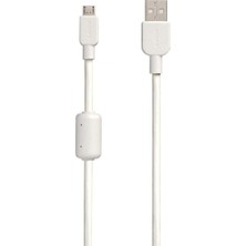 Nacario Sony CP-AB150W Mikro USB Şarj ve Data Kablosu, Beyaz