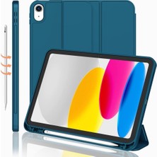 Nacario Undeplus iPad 11.nesil A16 11INÇ/10.NESIL 10.9inç ile Uyumlu Kılıf Kalem Bölmeli Smart Case
