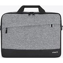 Nacario Mack Unicity Eco MCE-1112 Çevre Dostu Laptop Çantası, Ykk Fermuarlı Macbook Çantası, MacBook Air/pro ile Uyumlu Bilgisayar Çantası, Erkek Kadın 14.1 Inç Notebook El Çantası, Gri