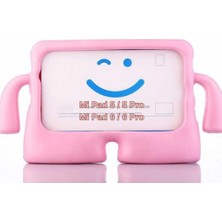 Nacario Xiaomi Mi Pad 6/6 Pro / 5/5 Pro Redmi Pad Se 11INÇ ile Uyumlu Kılıf Çocuklara Özel Silikon Case Pembe Açık