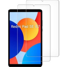 Nacario Undeplus Xiaomi Redmi Pad Se 8.7inç ile Uyumlu Tablet Temperli Cam Ekran Koruyucu Şeffaf
