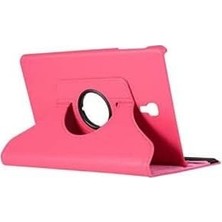 Nacario Samsung Galaxy Tab S4 T830 T835 ile Uyumlu Kılıf 360 Dönebilen Standlı Case Pembe Koyu