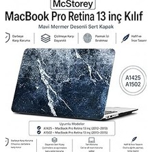 Nacario Mcstorey MacBook Pro 13 Inç Kılıf A1425 A1502 Uyumlu Sert Kapak Hard Case Koruyucu Retina 13 Laptop Kılıfı Mermer Desenli Çizilmeye Dayanıklı Ince Hafif Koruma R-25