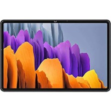 Nacario Samsung Galaxy Tab S7 T870 T875 T877 ile Uyumlu Tablet Temperli Cam Ekran Koruyucu Renksiz
