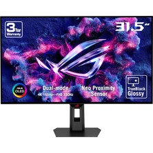 Nacario Asus Rog Strix XG32UCWG 31.5″ Woled 4K 165Hz Fhd 330Hz 0.03MS Freesync Premium G-Sync Uyumlu Gaming Monitör