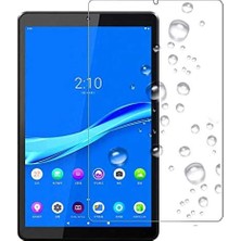 Nacario Lenovo M10 Plus TB-X606F TB-X606X ile Uyumlu Tablet Temperli Cam Ekran Koruyucu Renksiz