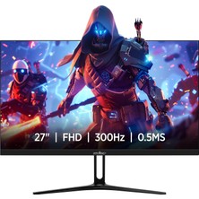 Nacario James Donkey Epic P30 27″ 300Hz 0.5ms Fhd Fast Va 10 Bit Gaming Monitör (Sıfır Ölü Piksel Garantili)