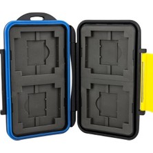 Nacario Jjc Mc-3 – Hafıza Kartı Koruma Kutusu Cf Compactflash ve Sd/sdhc/sdxc Kart – Memory Stick Pro Duo ve Xd Kart Için – Su Geçirmez