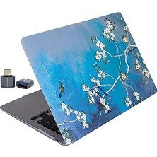 Nacario Mcstorey MacBook Air 13 Inç M1 Uyumlu Sert Kapak Kılıf (2018–2020) | Van Gogh Esintili Sanat Baskı, Kristal Parlak, Sararmayan & Parmak Izi Bırakmayan | A1932 A2179 A2337 Yeşil Sarı