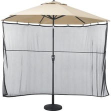 Nacario Classic Accessories Suya Dayanıklı 168 cm Evrensel Veranda Şemsiyesi Gölgelik Perdesi, Veranda Mobilyası Kılıfları