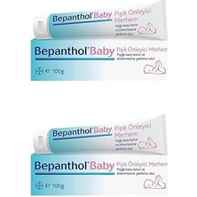 Nacario Bepanthol Baby Pişik Önleyici Merhem, 100 Gr, 2li Paket