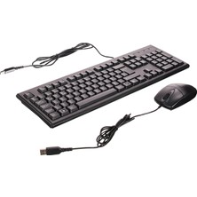 Nacario A4 Tech KM-72620D Kablolu Q Türkçe Klavye ve Optik Mouse Seti