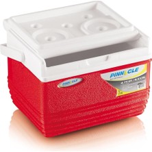 Nacario Pinnacle Thermoware Soğutucu Çanta 4,5 Litre Mini Kamp Spor Kırmızı 21 x 20 x 16 cm